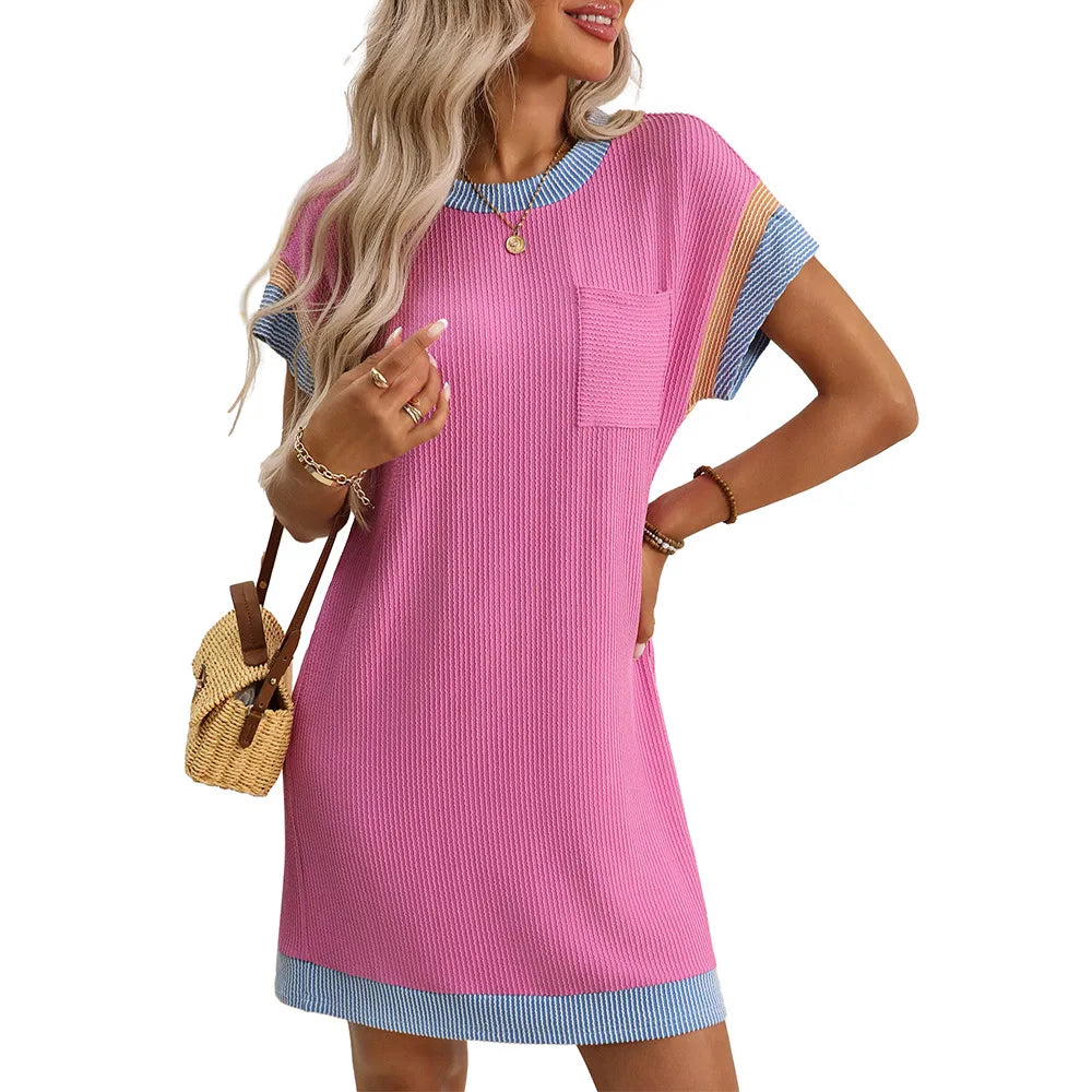 Sophie Ribbed Knit Mini Dress