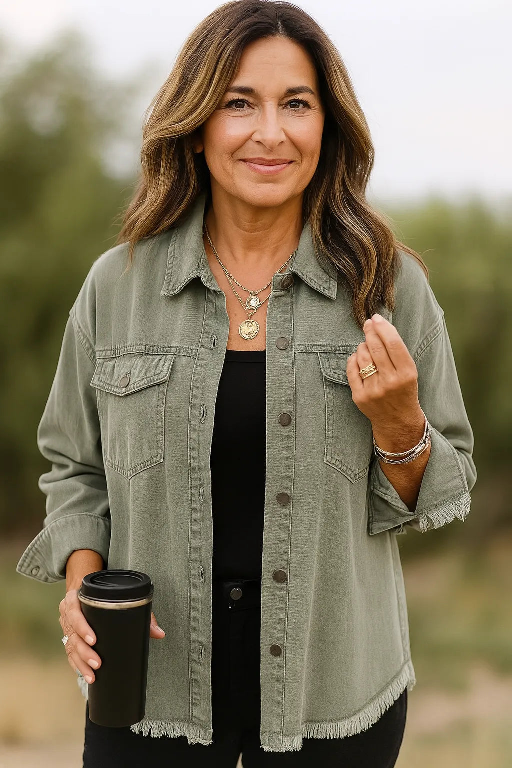 Olivia Soft Denim Jean Jacke