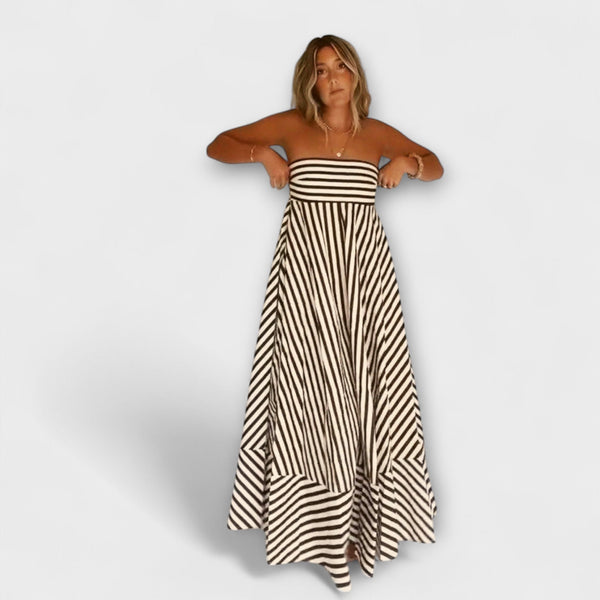 Nocturne Ruffle Gown