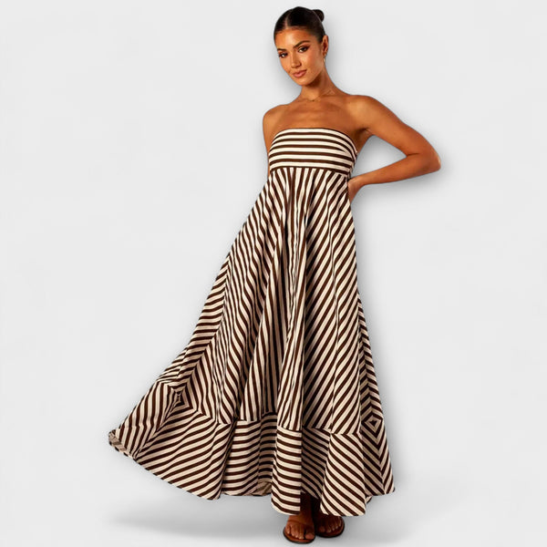 Nocturne Ruffle Gown