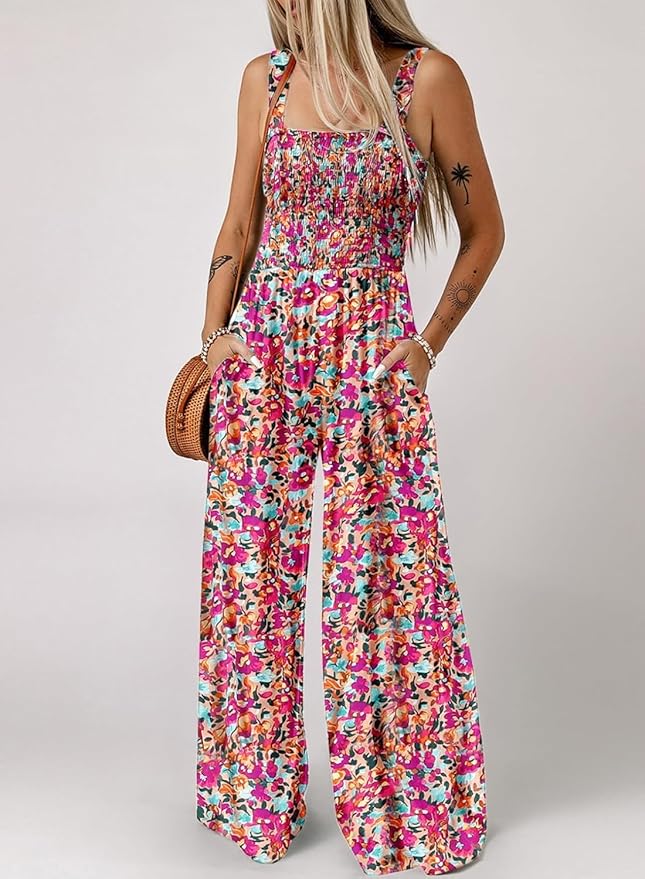 Clara Floral Jumpsuit