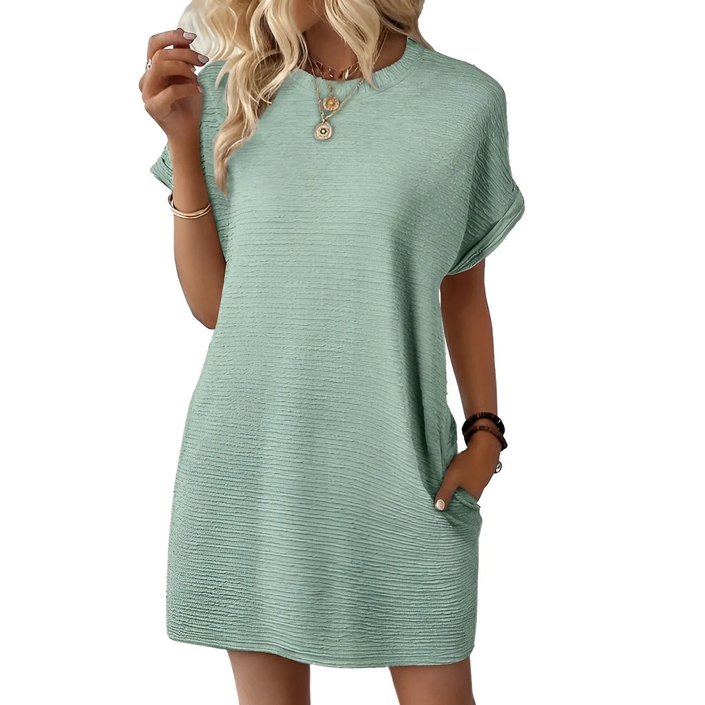 Casual Stretch Mini Dress