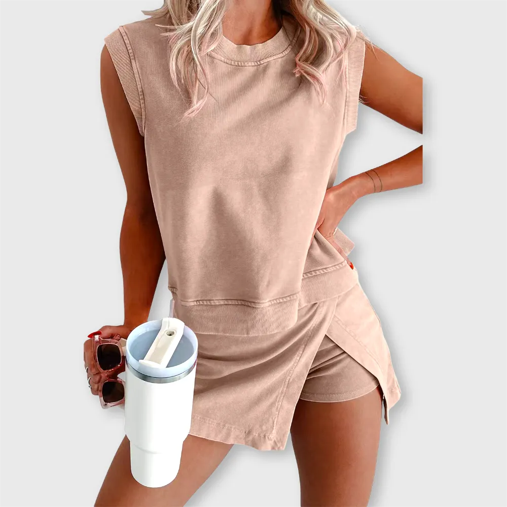 Tanara Mineral Wash Tank & Skort Set