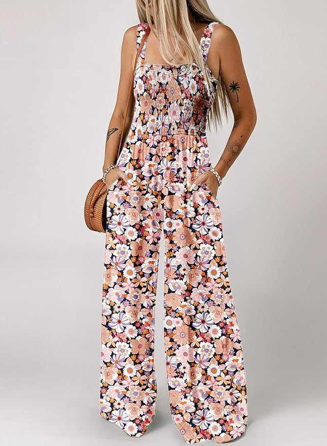 Clara Floral Jumpsuit