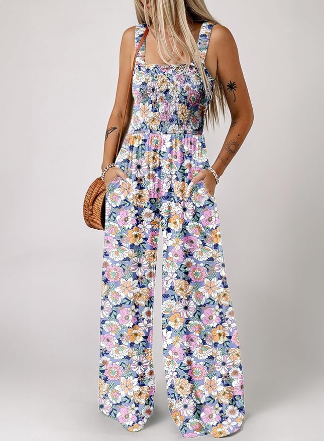 Clara Floral Jumpsuit